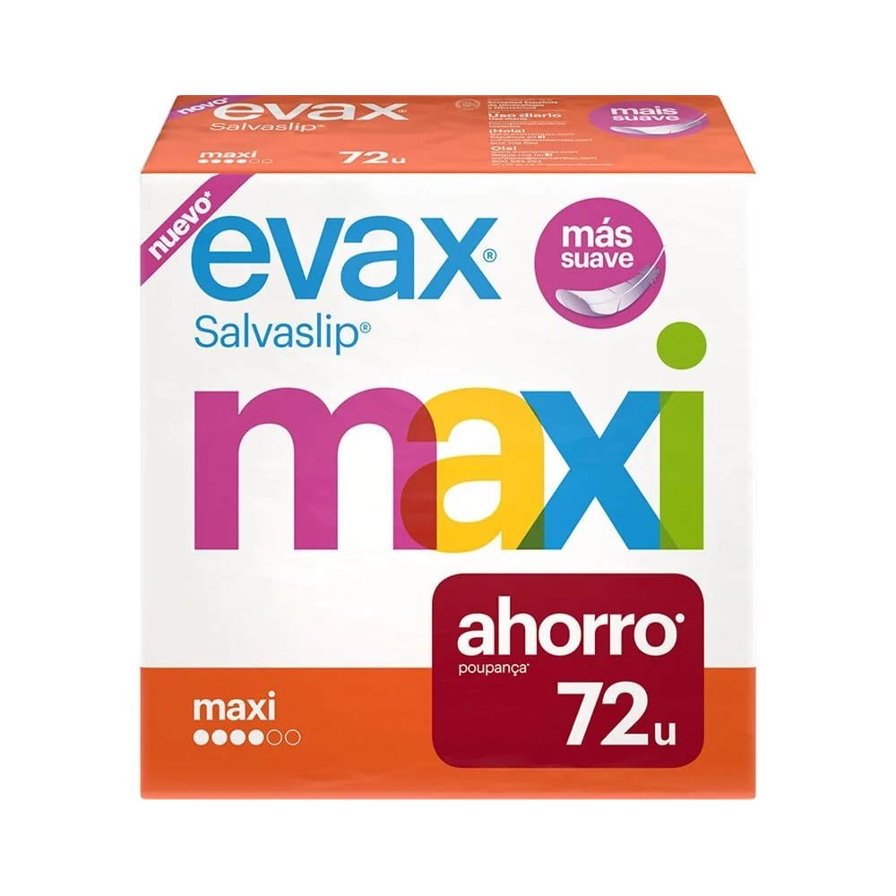 Evax - Protège-slip 'Salva-Slip' - Maxi 72 Pièces