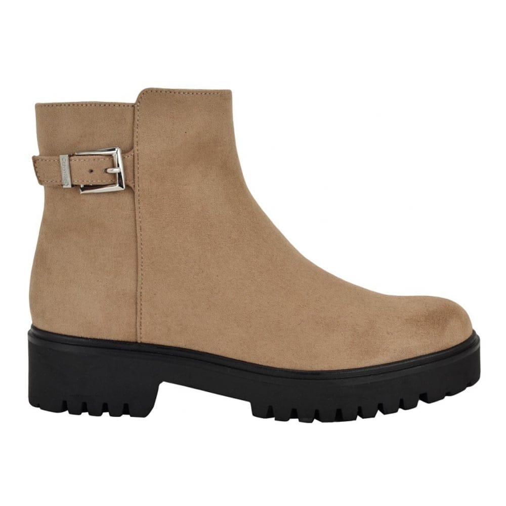 Calvin klein - Bottines 'Kalonie Almond Toe Lug-Sole Casual' pour Femmes