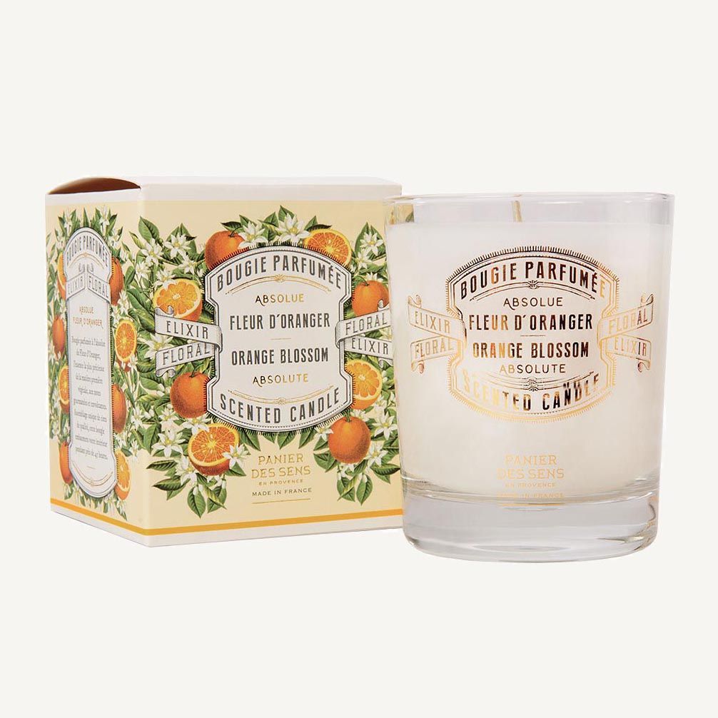 Panier des sens - Bougie parfumée 'Fleur D'Oranger' - 180 g