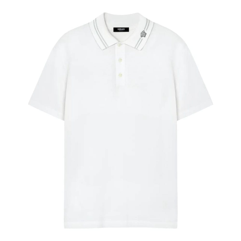 Versace - Polo 'Medusa-Embroidered' pour Hommes