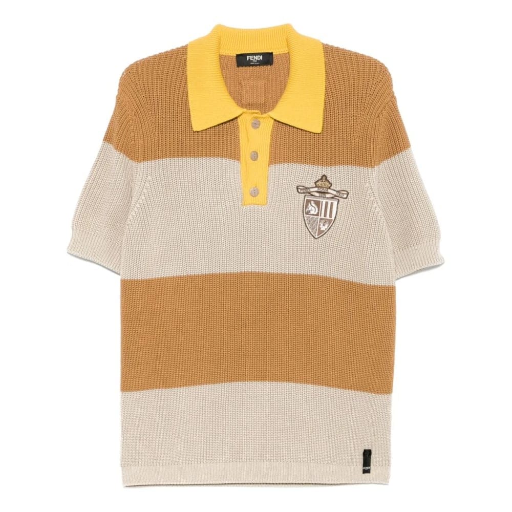 Fendi - Polo 'Striped' pour Hommes