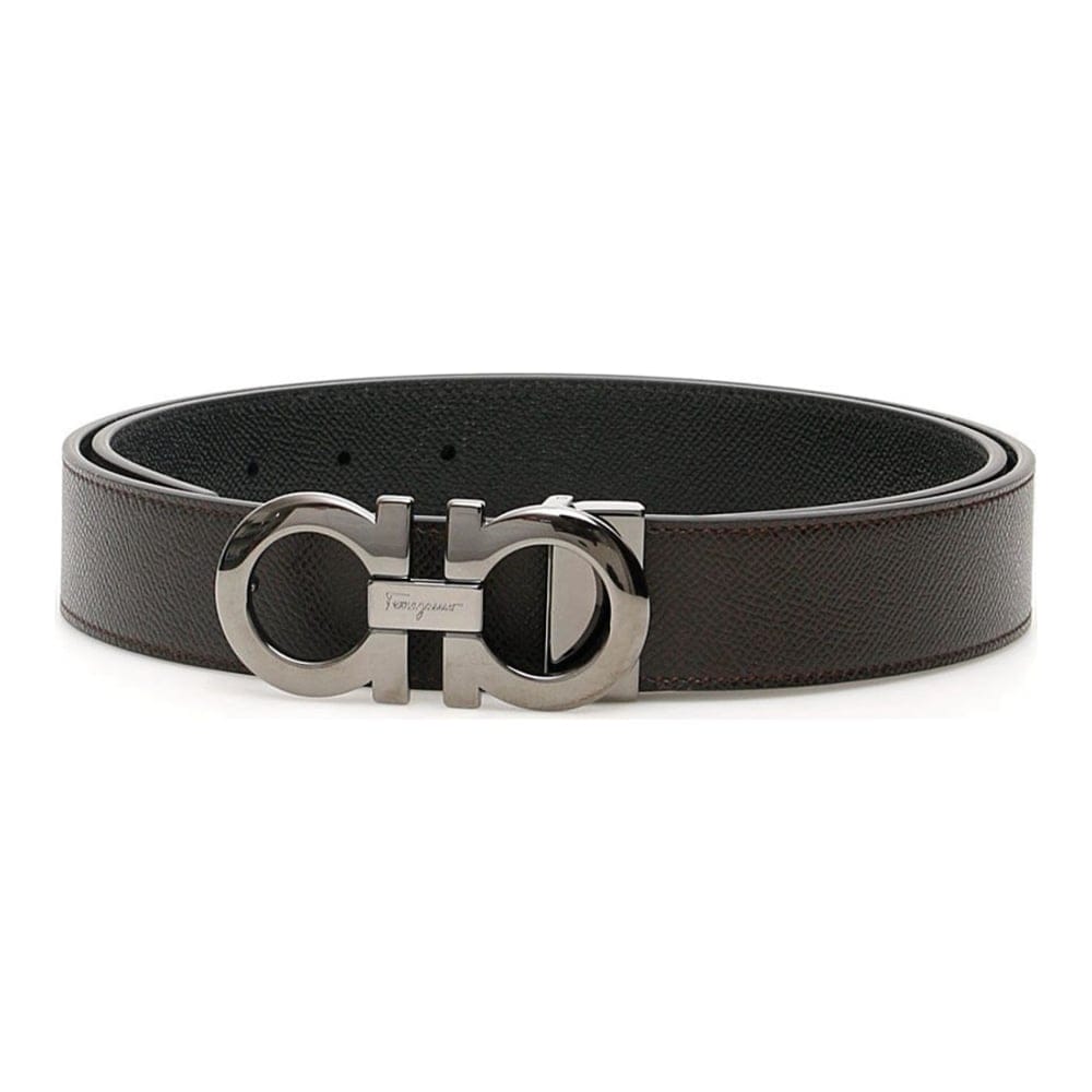 Ferragamo - Ceinture 'Reversible Double Gancio' pour Hommes