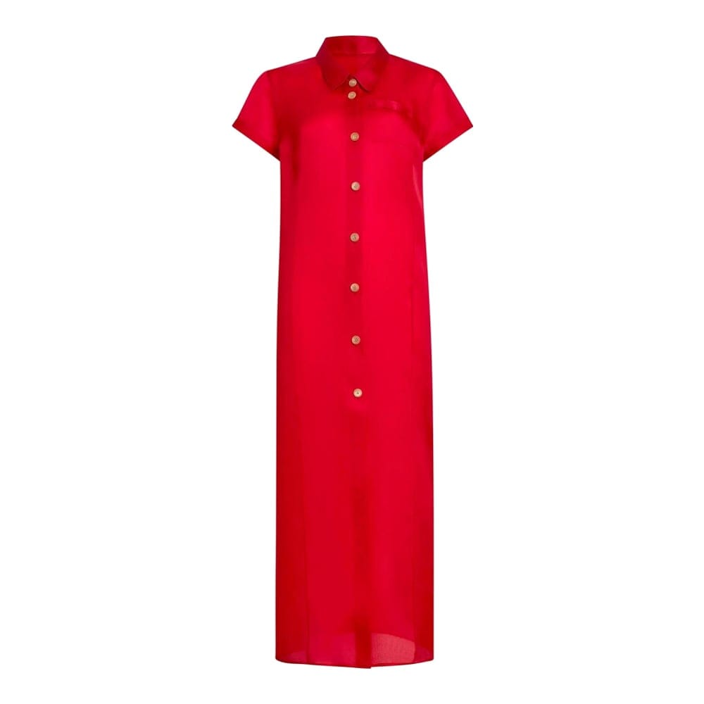 Khaite - Robe à manches courtes 'Effy' pour Femmes