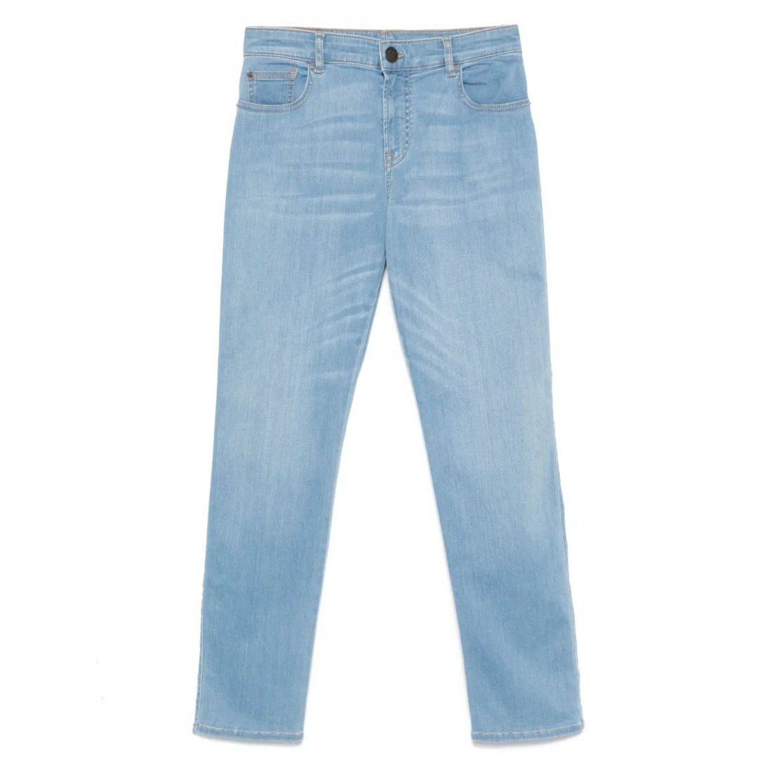 Emporio armani - Jeans 'Logo-Patch' pour Femmes