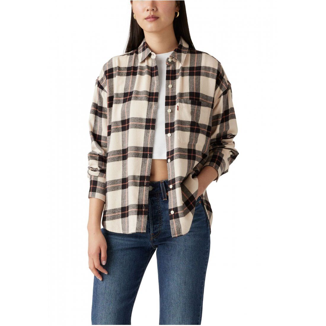 Levi's - Chemise 'Henri Plaid Printed Flannel' pour Femmes