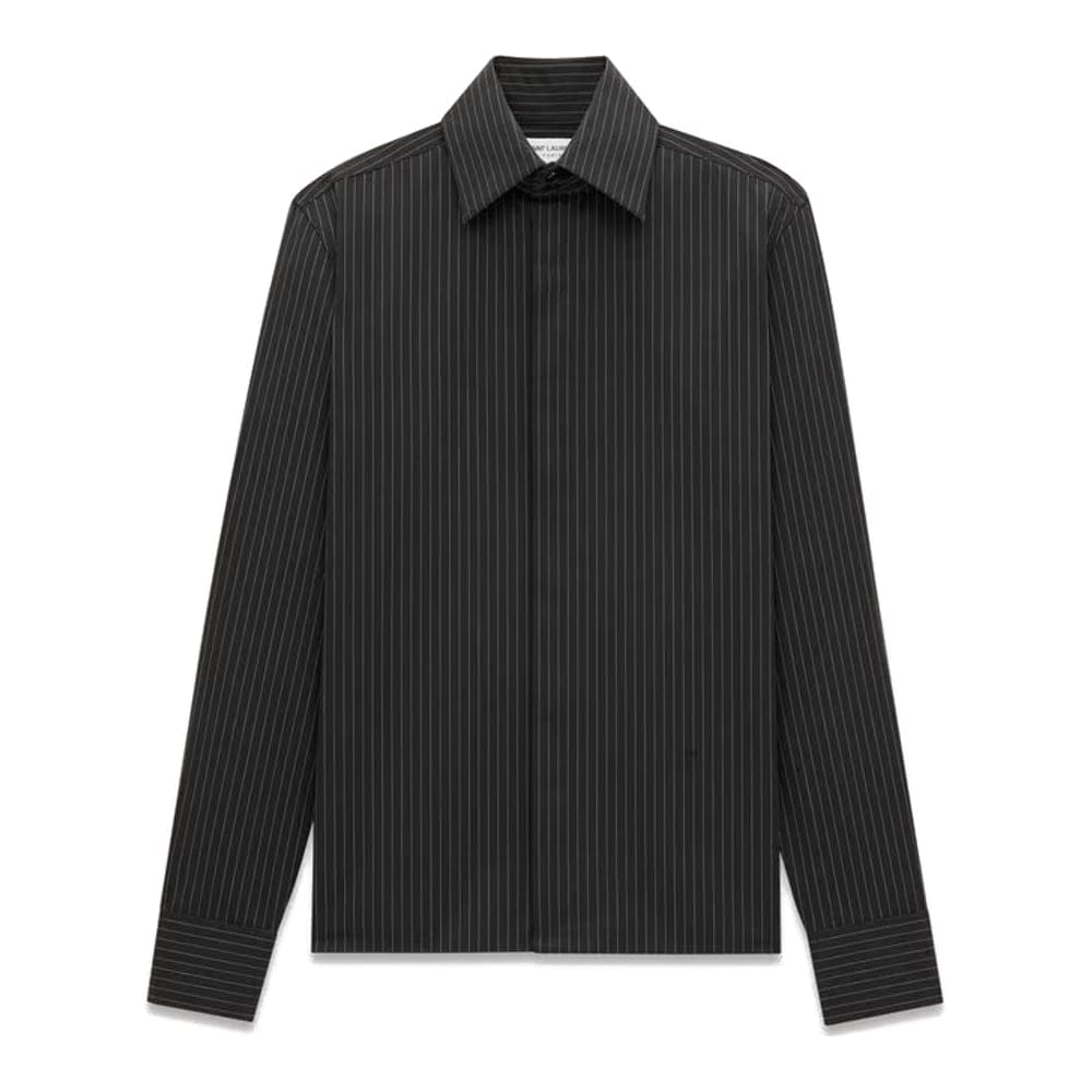 Saint laurent - Chemise 'Cassandre Striped' pour Hommes