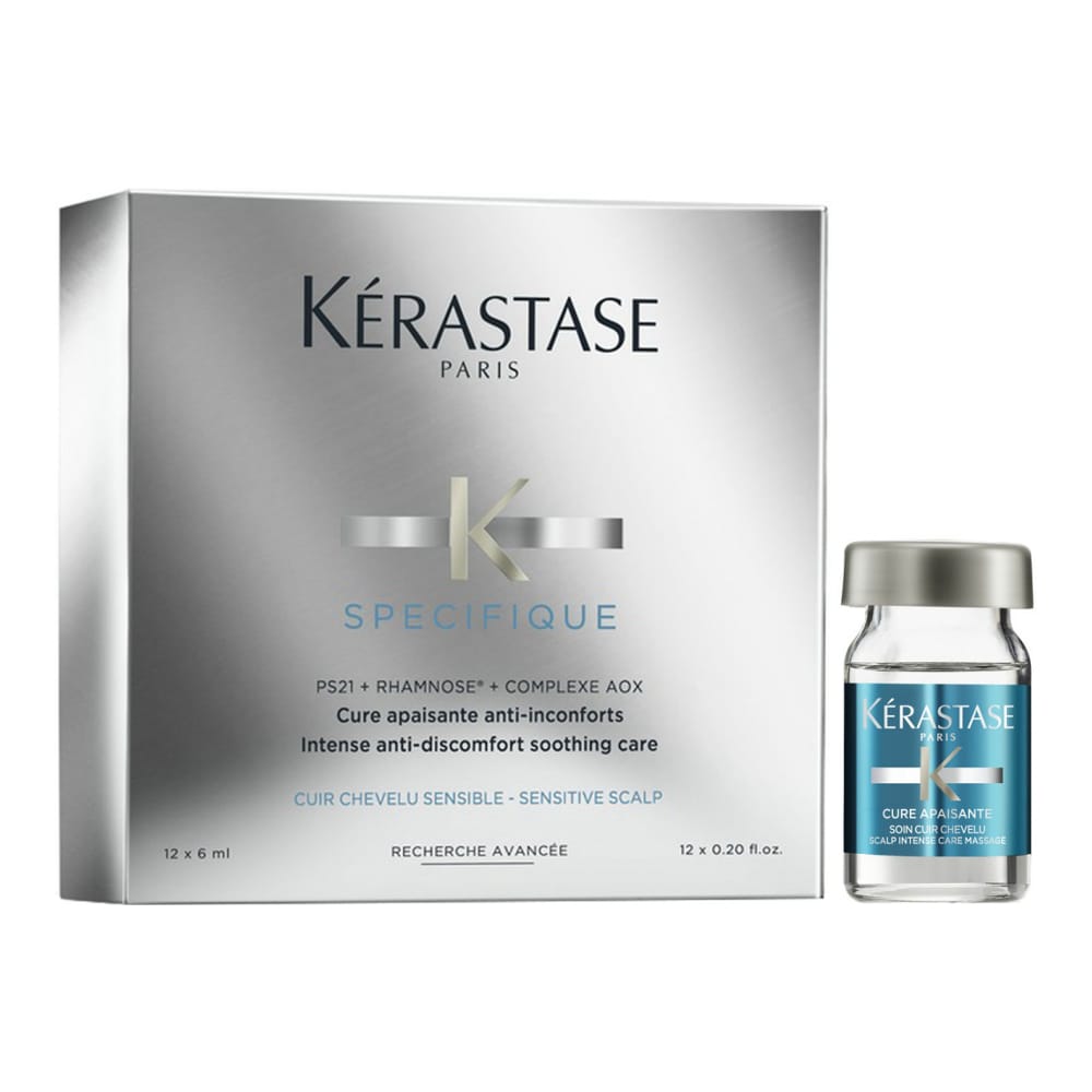 Kérastase - Ampoules 'Spécifique Cure Apaisante' - 12 Pièces, 6 ml