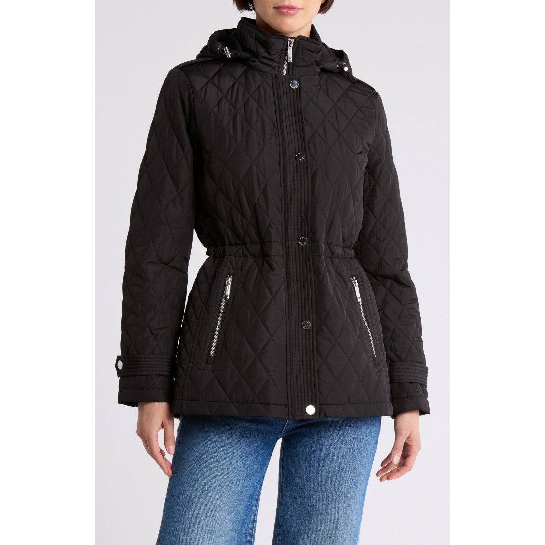 Michael kors - 'Diamond Quilt Anorak' pour Femmes