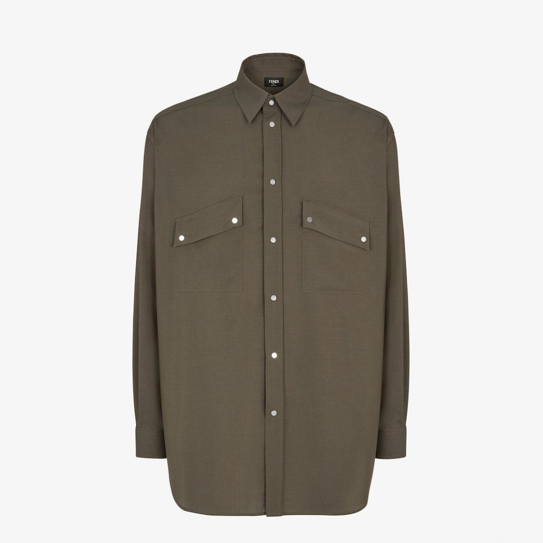 Fendi - Chemise 'Pleat-Detail' pour Hommes