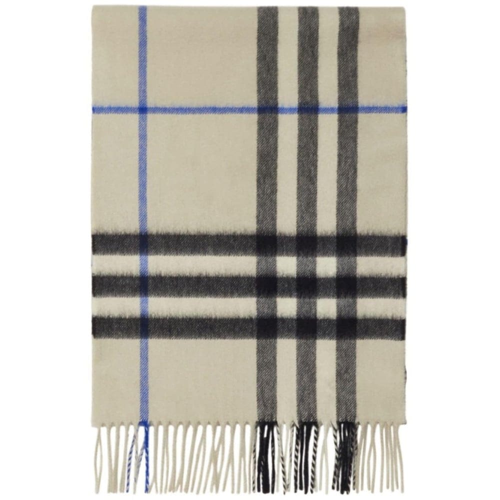 Burberry - Écharpe en laine 'Check' pour Hommes