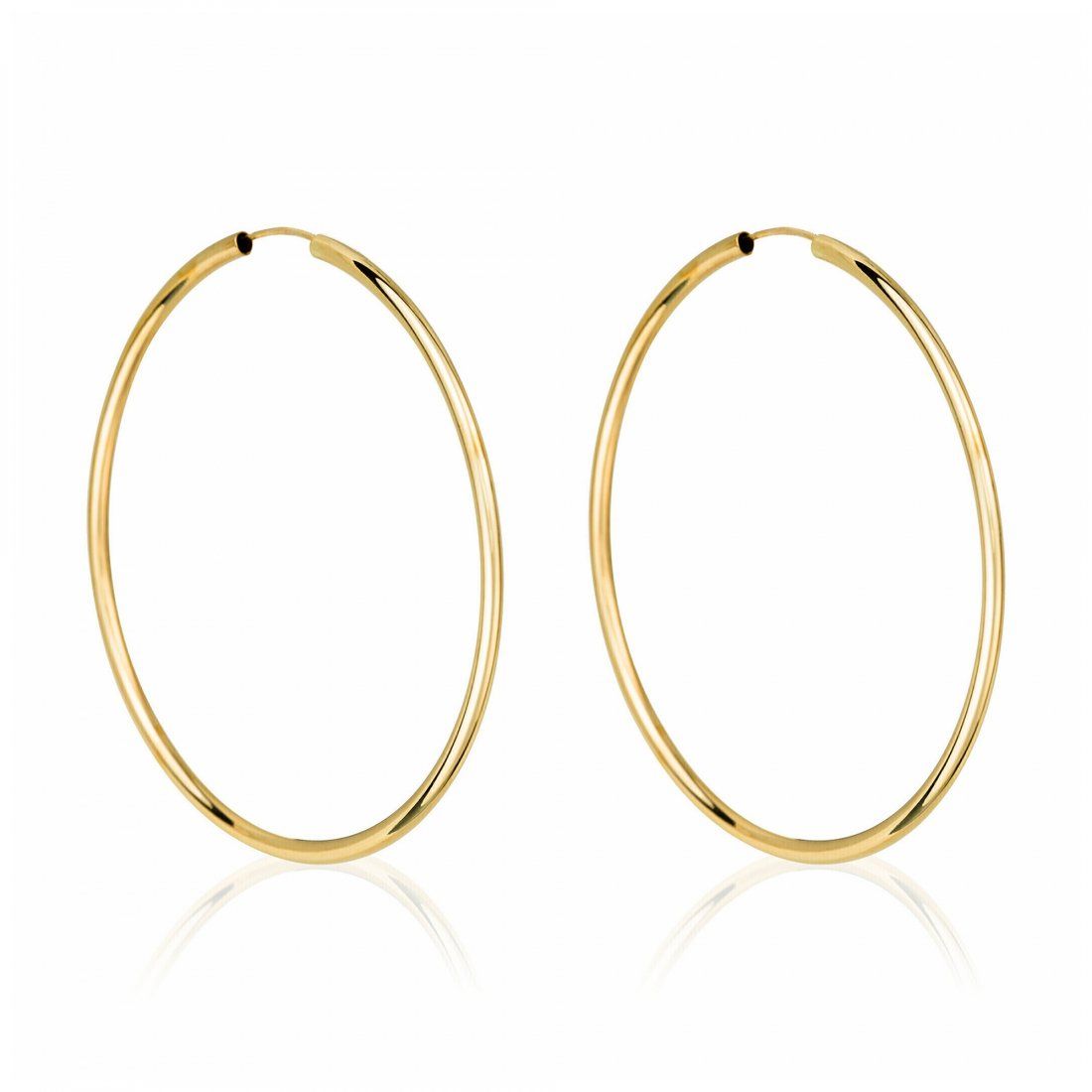L'instant d'or - Boucles d'oreilles 'Créoles Elégance' pour Femmes