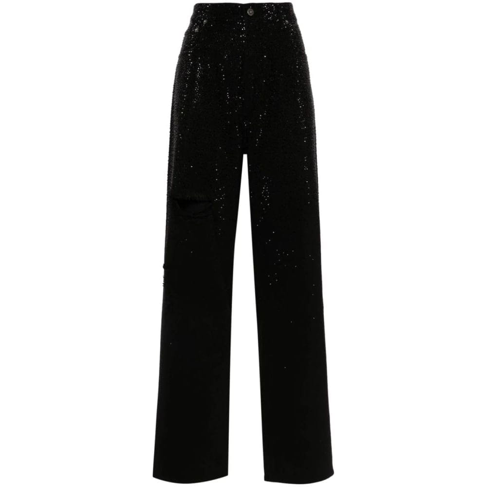 Golden goose deluxe brand - Jeans 'Crystal-Embellished' pour Femmes