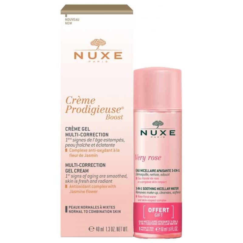 Nuxe - Crème Prodigieuse Boost + Very Rose Eau Micellaire - 2 Pièces