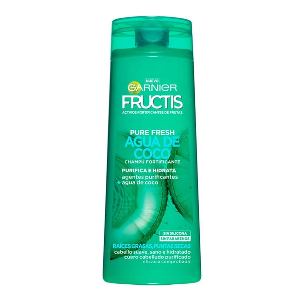 Garnier - Shampoing Fortifiant 'Fructis Pure Fresh Coconut Water' - 360 ml