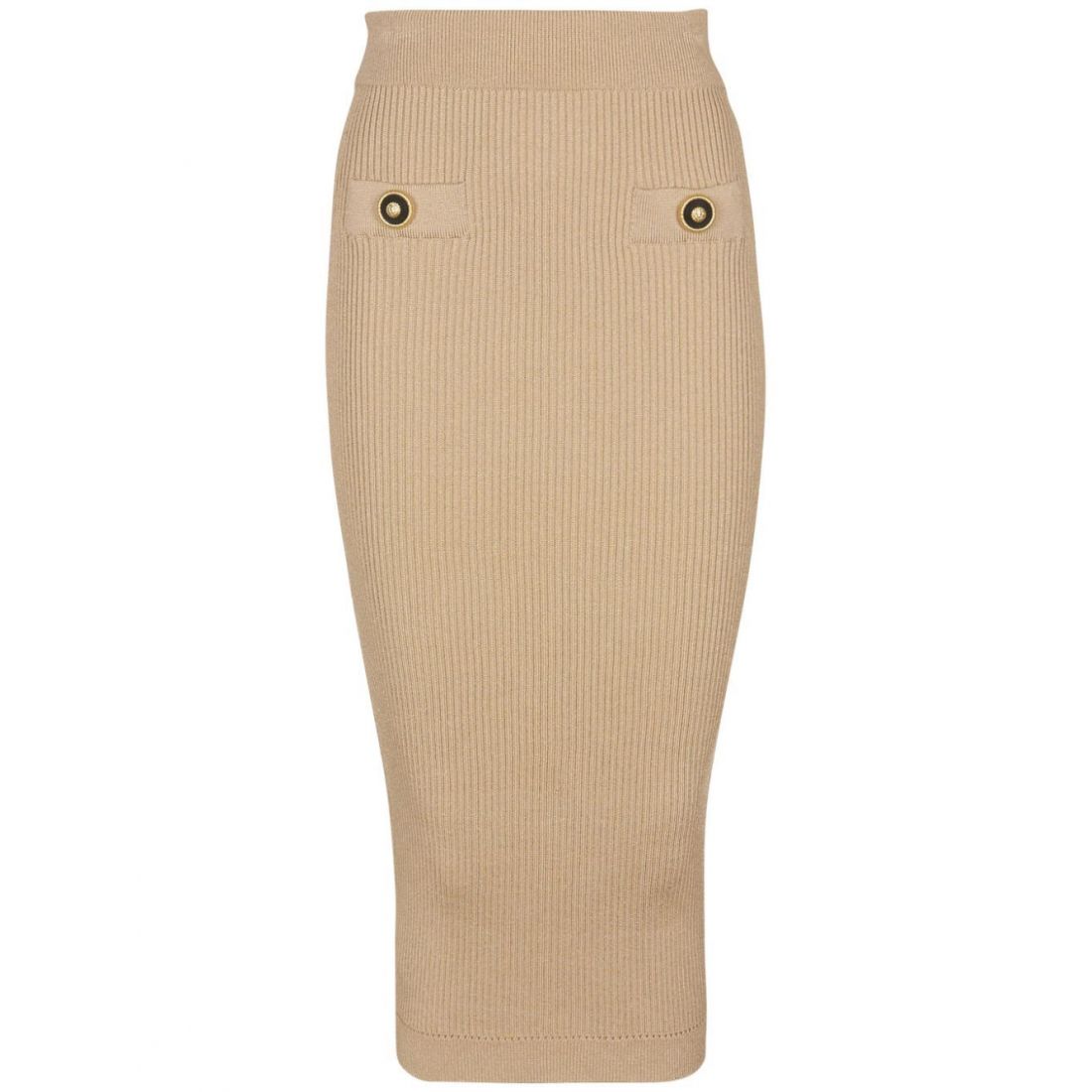 Balmain - Jupe crayon 'Ribbed' pour Femmes
