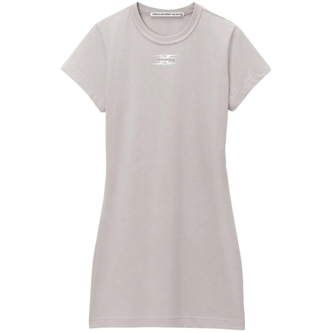 T by alexander wang - Robe T-shirt 'Shrunken Mini' pour Femmes