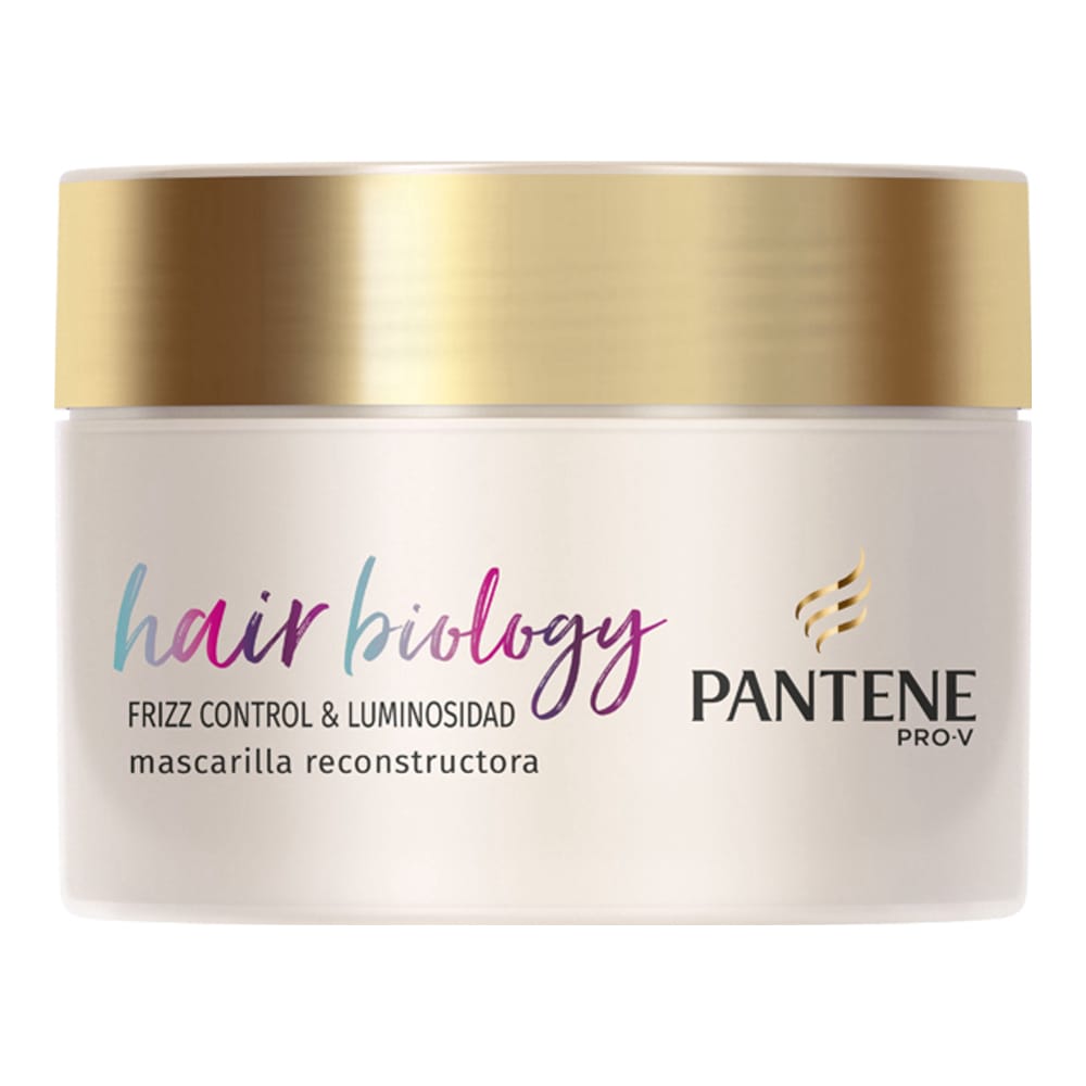 Pantene - Masque capillaire 'Hair Biology Frizz & Luminosity' - 160 ml