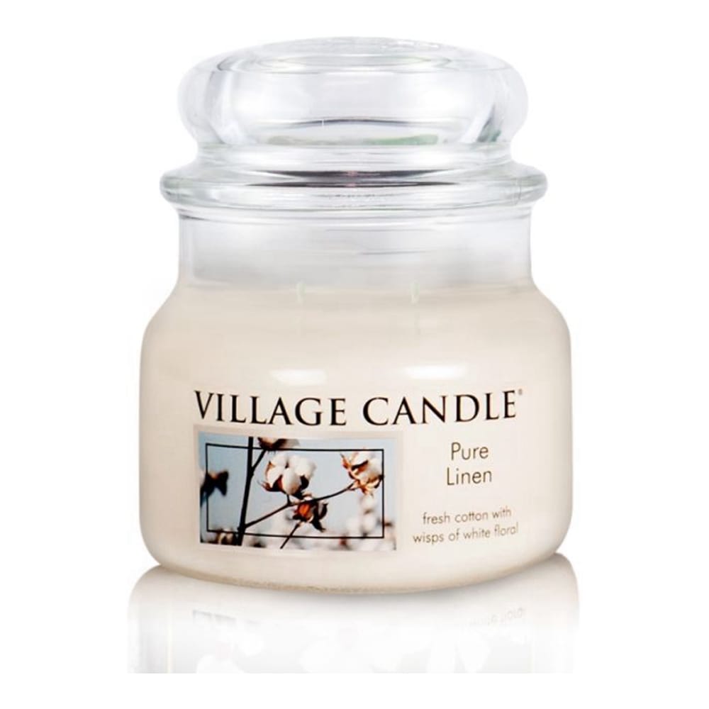 Village candle - Bougie parfumée 'Pure Linen' - 262 g
