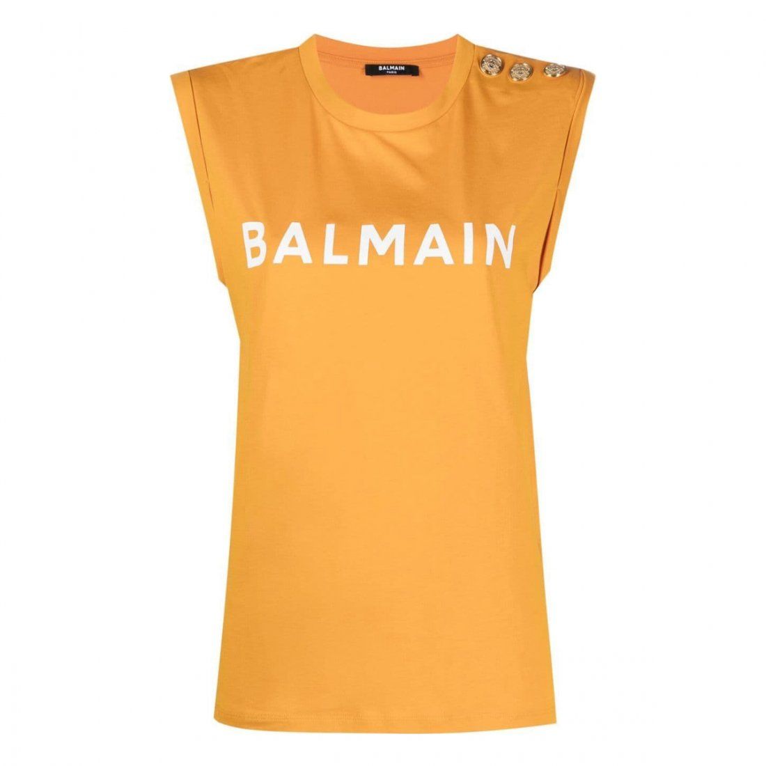 Balmain - Haut sans manches 'Logo' pour Femmes