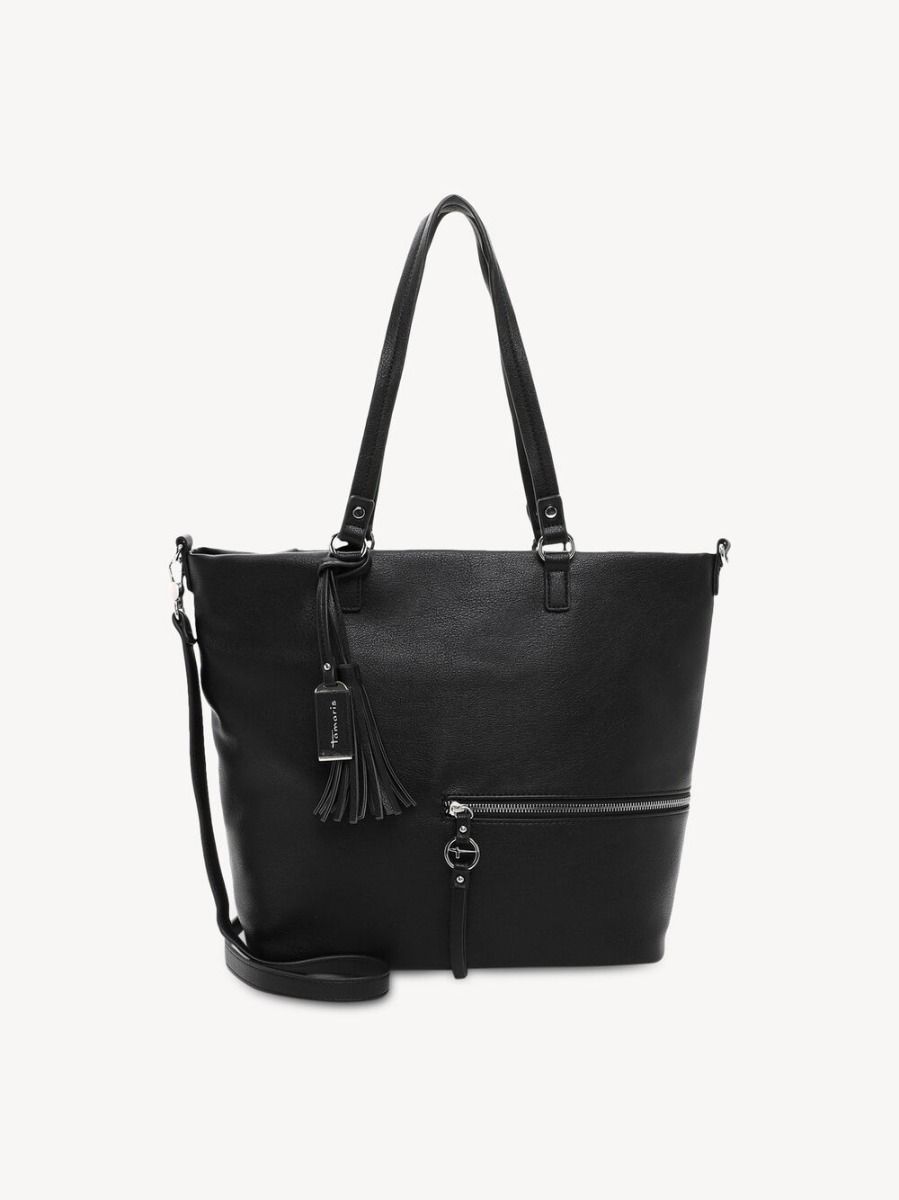 Tamaris 32803 NELE BLACK-0 shopping en synthétique Taille Unique