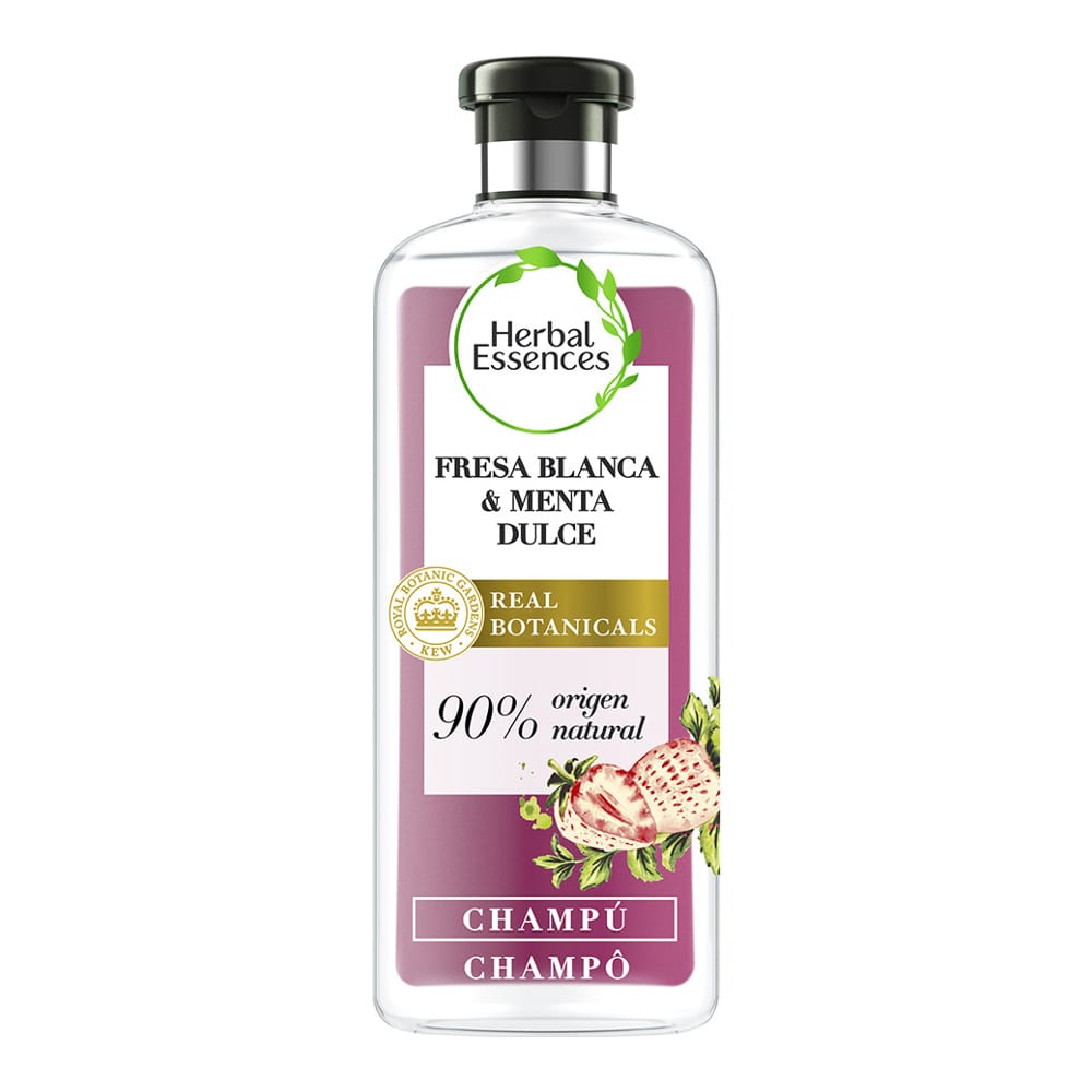 Herbal - Shampoing 'Botanicals White Strawberry & Sweet Mint' - 250 ml