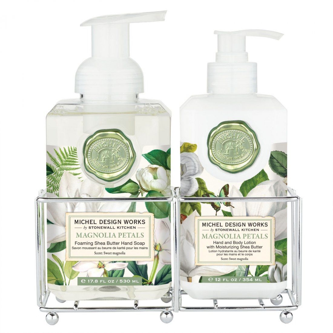 Michel design works - Set de soins des mains 'Magnolia Petals' - 2 Pièces