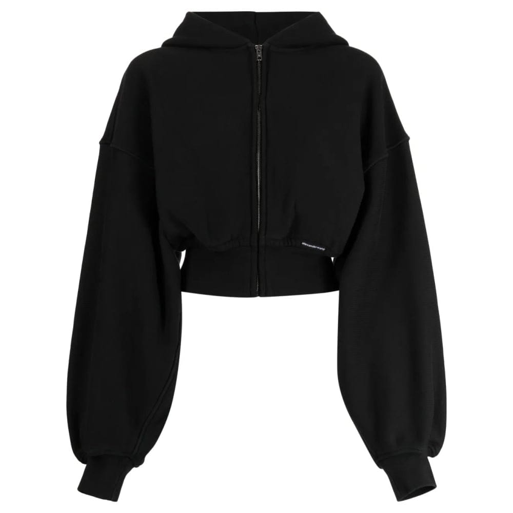 T by alexander wang - Veste de Survêtement 'Cropped' pour Femmes