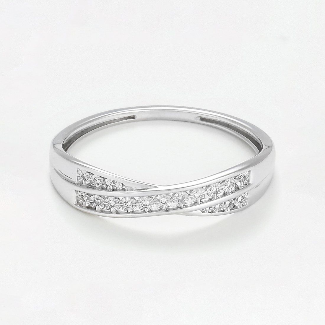 Diamanta - Bague 'Croce' pour Femmes
