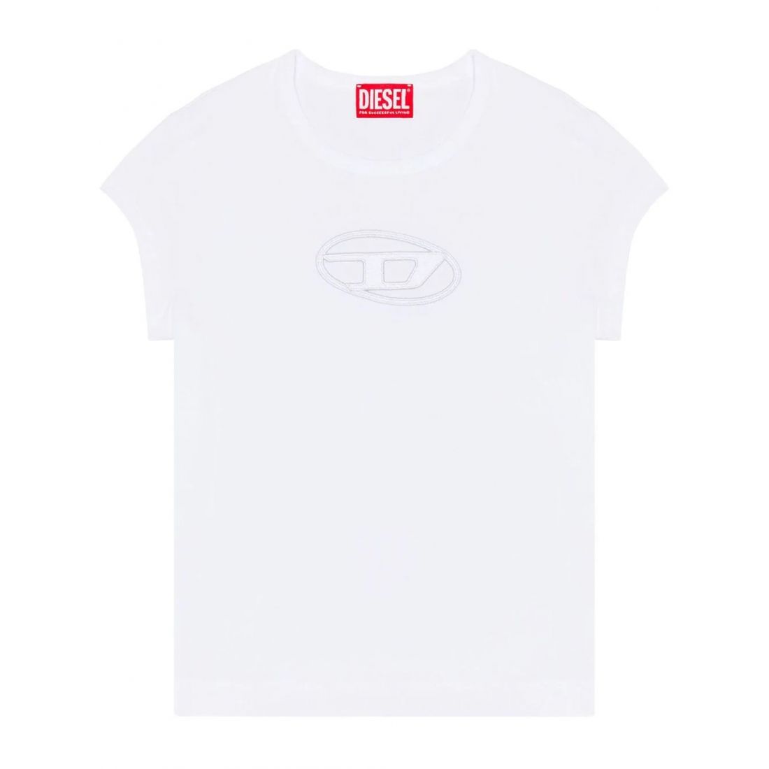 Diesel - T-shirt 'T Angie Cut Out Logo' pour Femmes