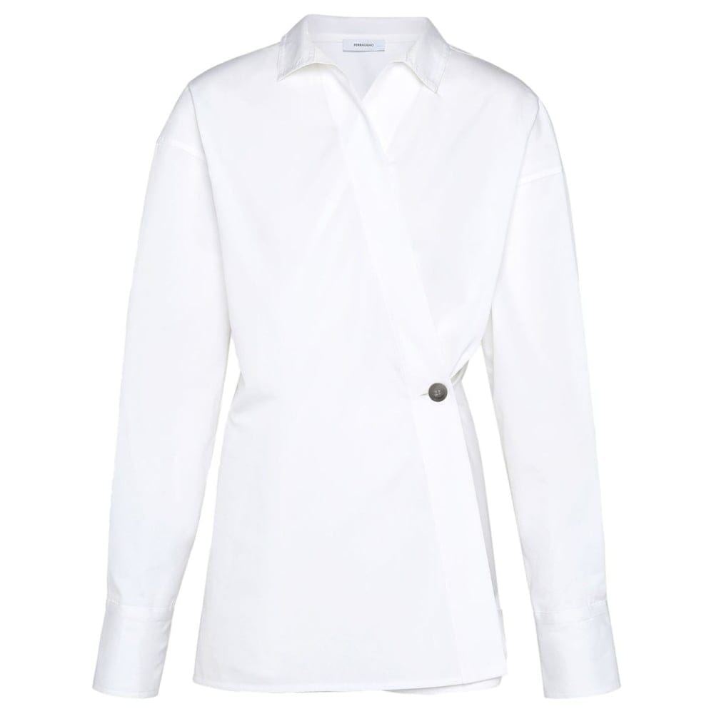 Salvatore ferragamo - Chemise 'Asymmetric' pour Femmes