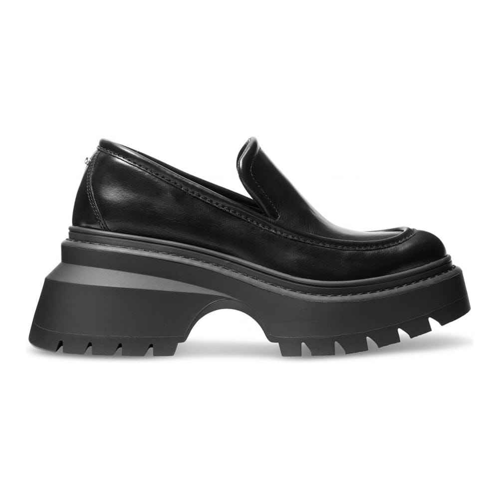 Michael kors - 'Shiloh Leather Lug Loafers' pour Femmes