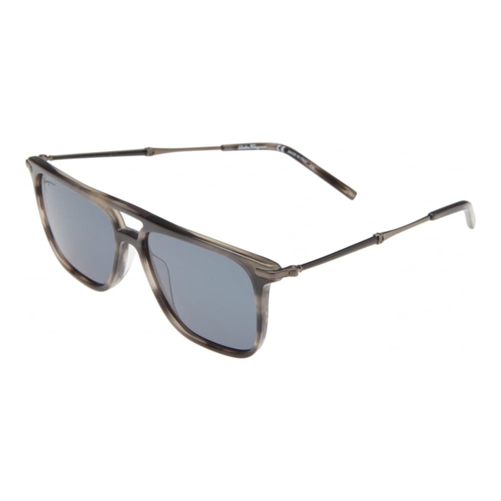Ferragamo - 'Salvatore Ferragamo 57mm Square Sunglasses' pour Hommes