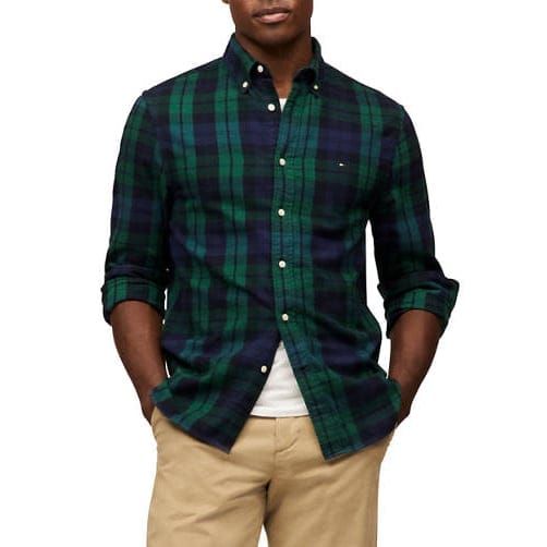 Tommy hilfiger - Chemise 'Brushed Plaid' pour Hommes