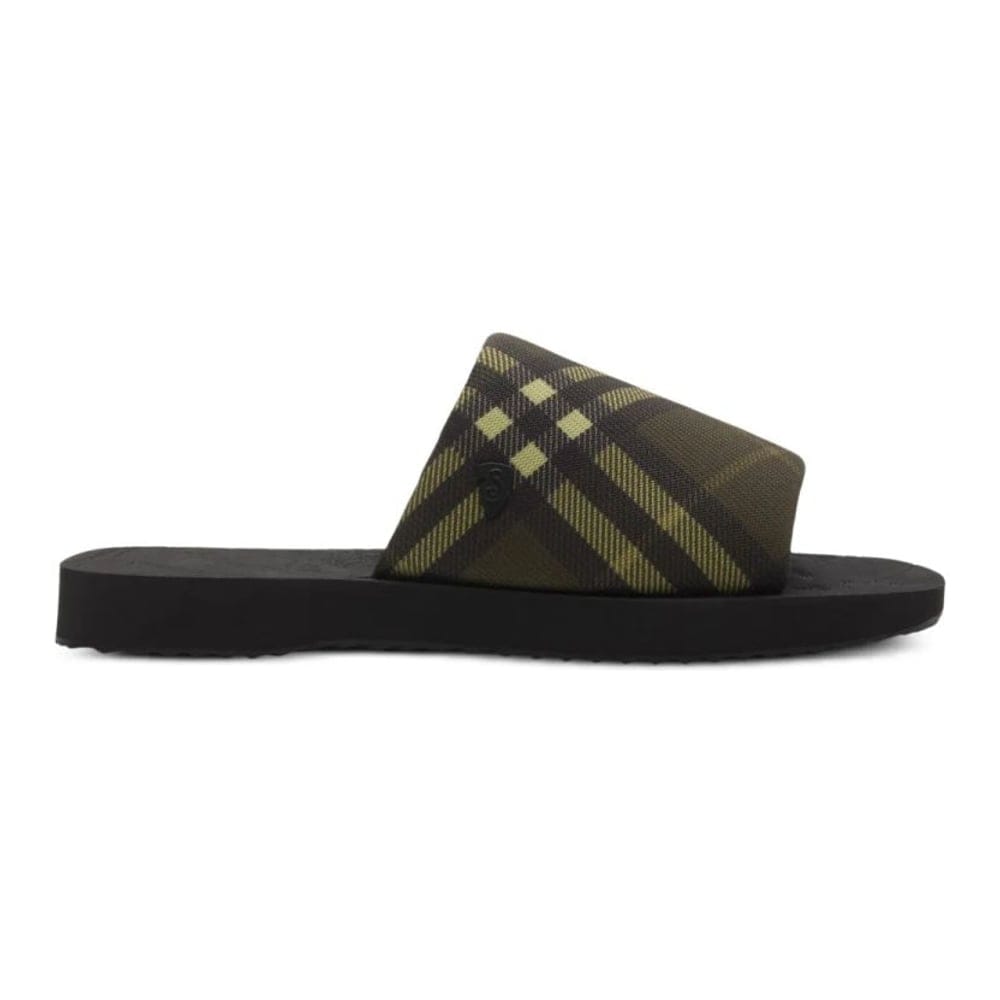 Burberry - Claquettes 'Check Trek' pour Hommes