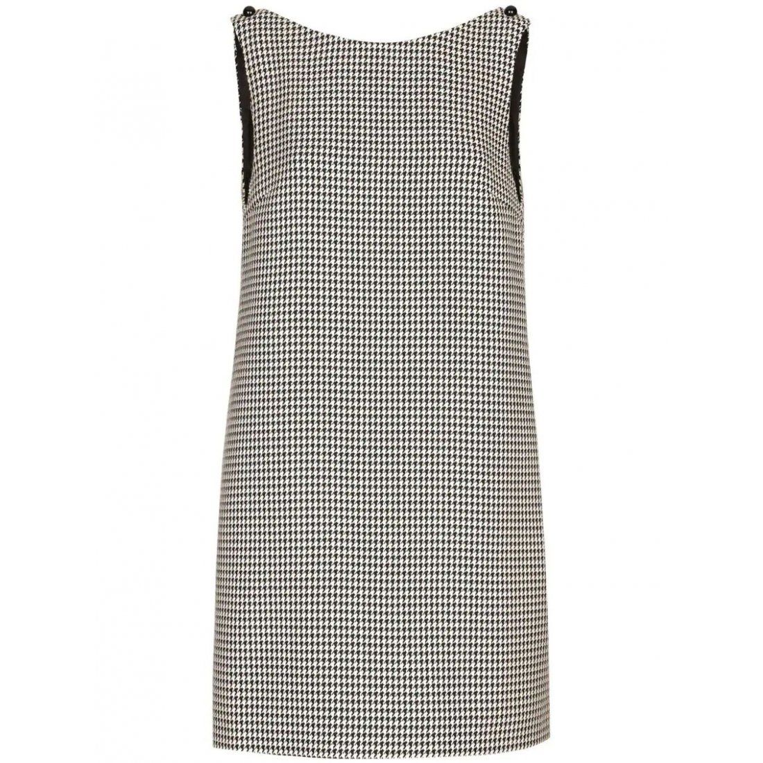 Dolce&gabbana - Robe sans manches 'Houndstooth-Pattern' pour Femmes