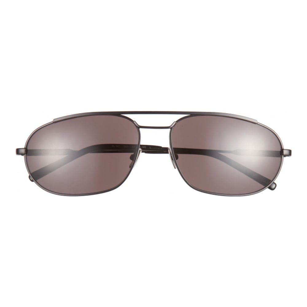 Saint laurent - Lunettes de soleil 'Oval' pour Hommes