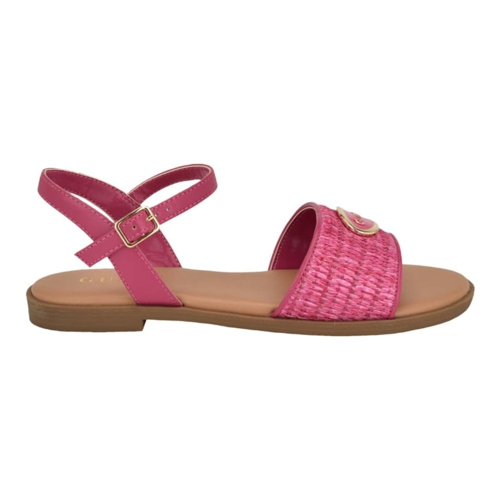 Guess - Sandales plates 'Moores Raffia Sandals' pour Femmes