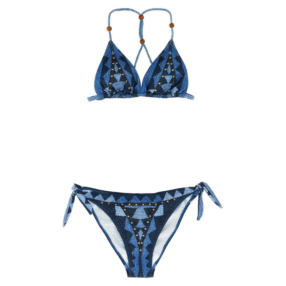 Pin-up - Bikini 'Intreccio Africano' pour Femmes
