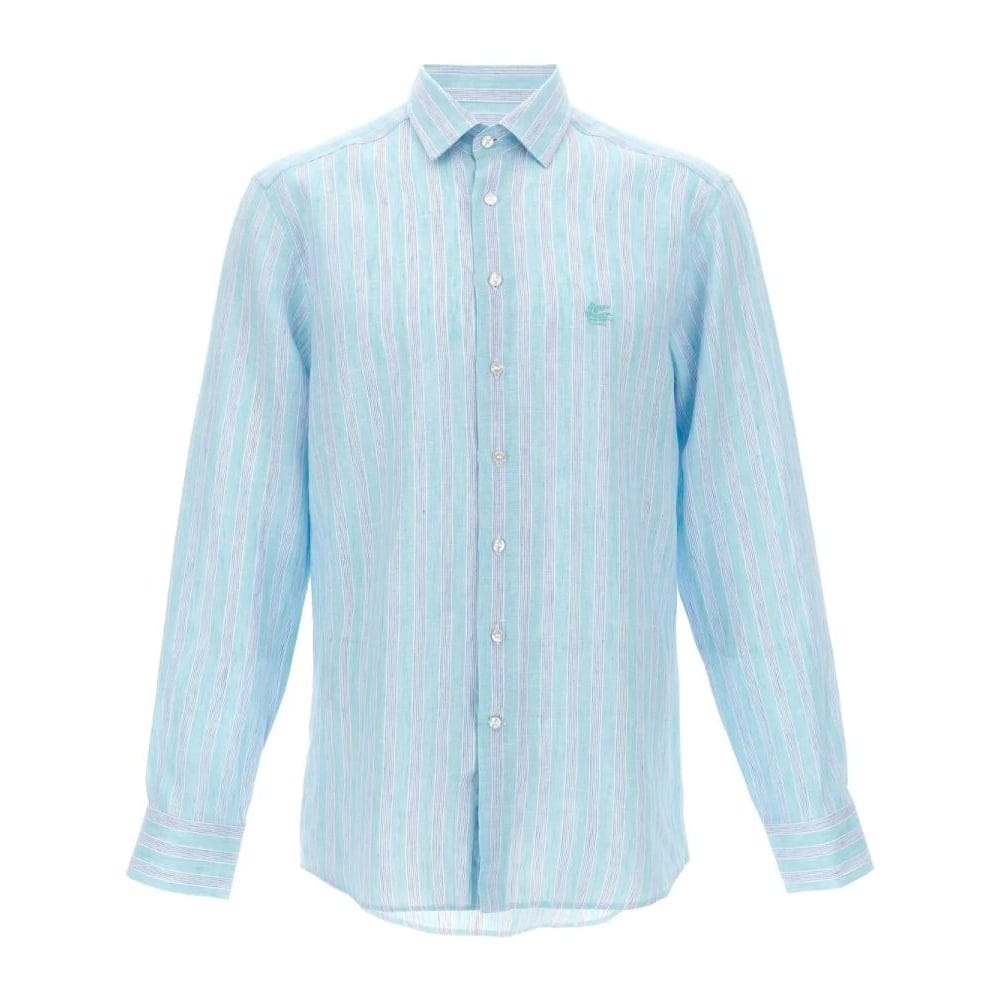 Etro - Chemise en lin 'Striped' pour Hommes