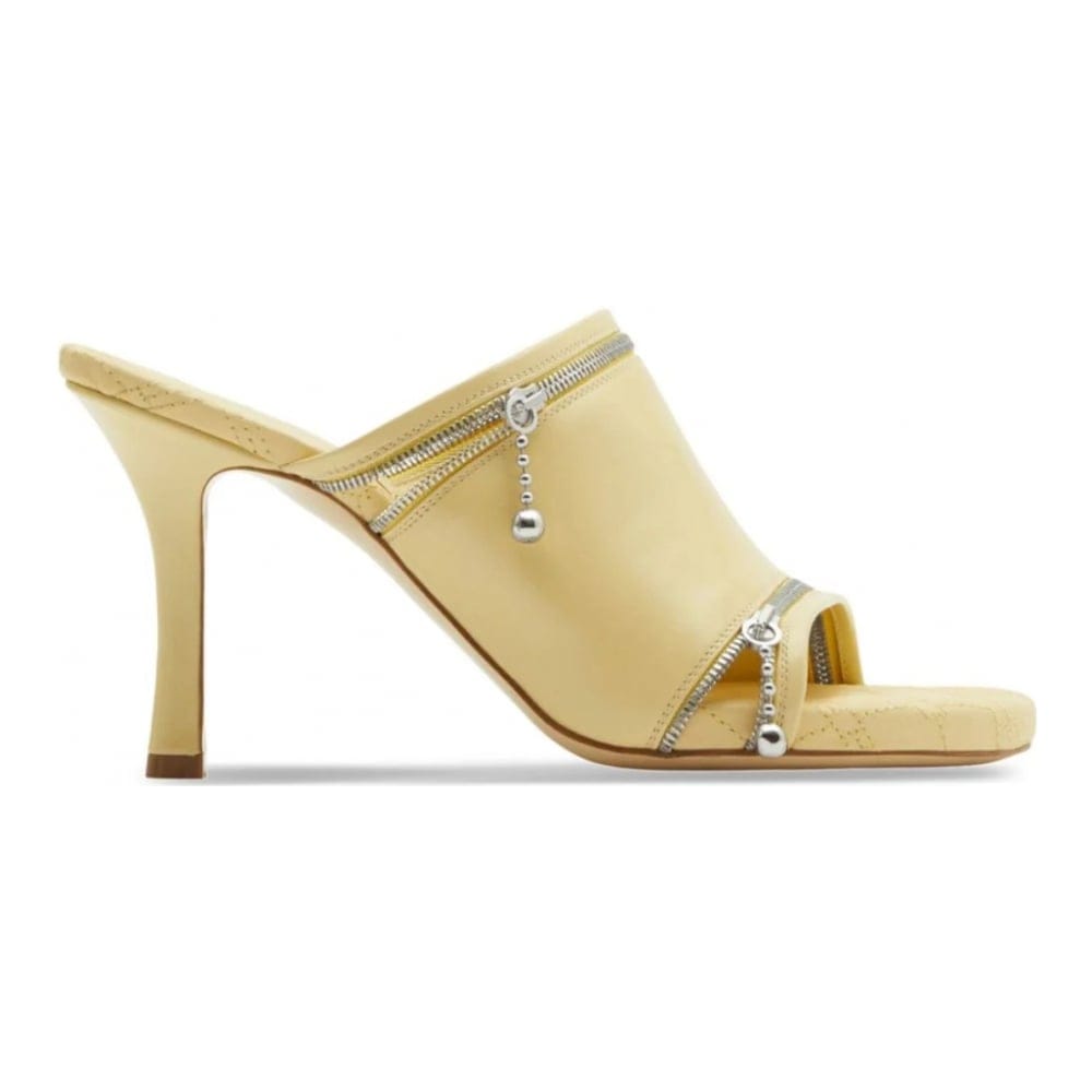 Burberry - Sandales à talon 'Decorative-Zip' pour Femmes