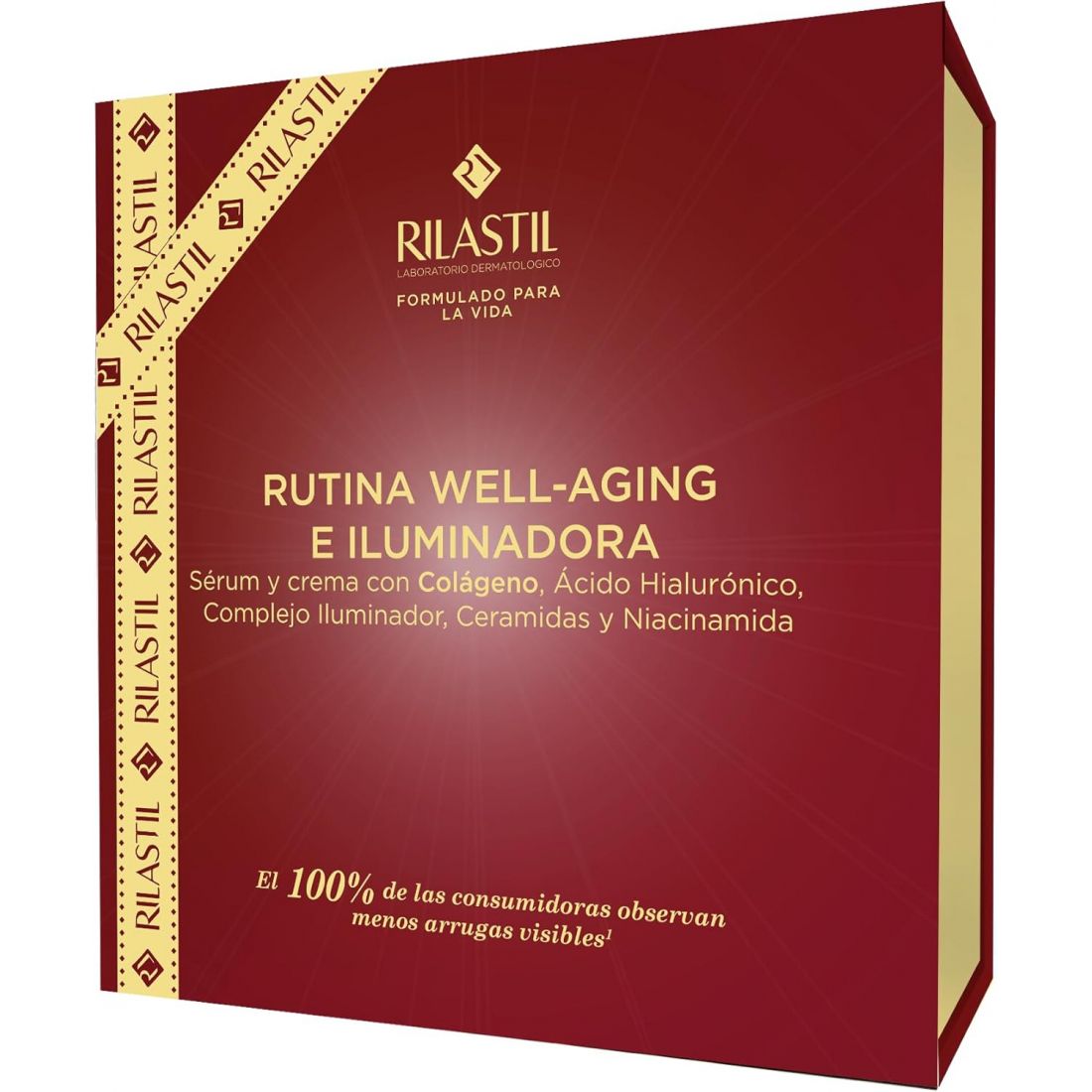 Rilastil - Coffret de soins du visage 'Well-Aging & Brightening Routine' - 2 Pièces