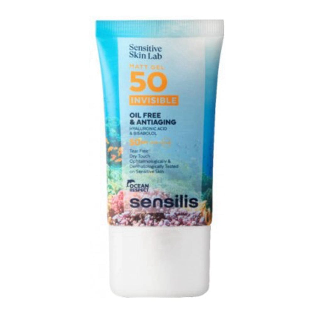 Sensilis - Gel de protection solaire 'Matt Invisible Oil-Free & Anti-Aging SPF50+' - 40 ml