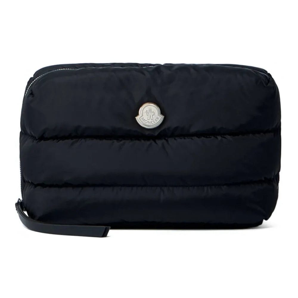 Moncler - Pochette 'Caradoc Quilted Logo-Plaque Beauty' pour Femmes