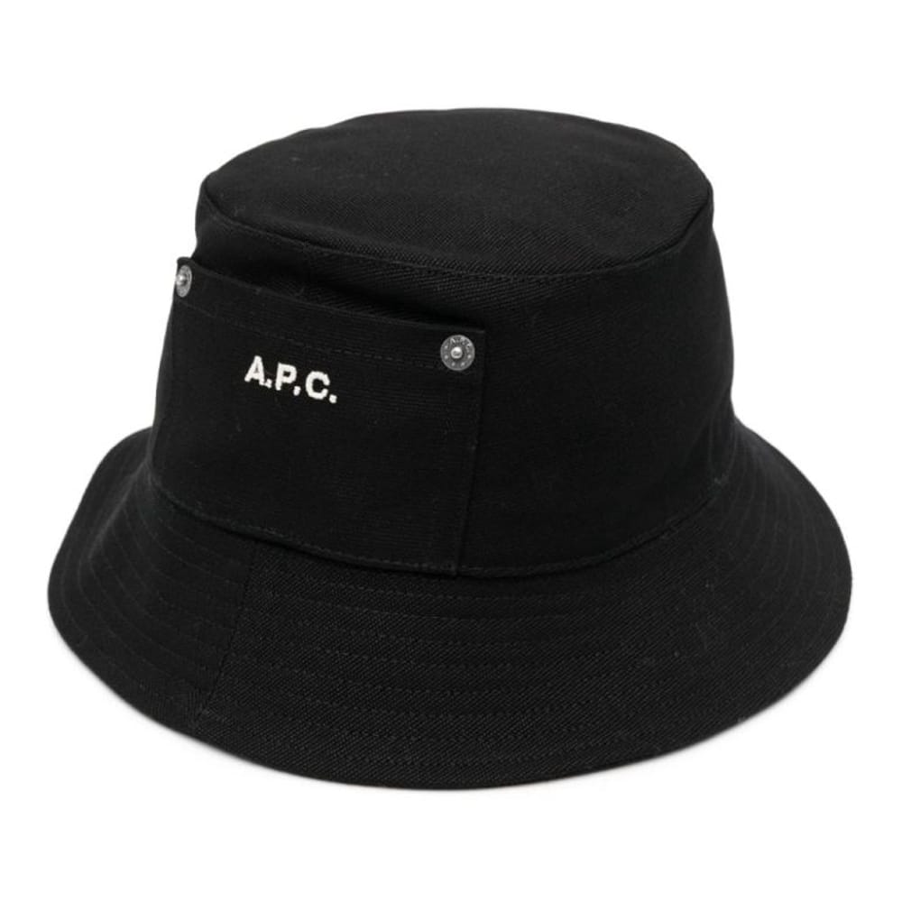 A.p.c. - Chapeau 'Logo-Embroidered' pour Hommes