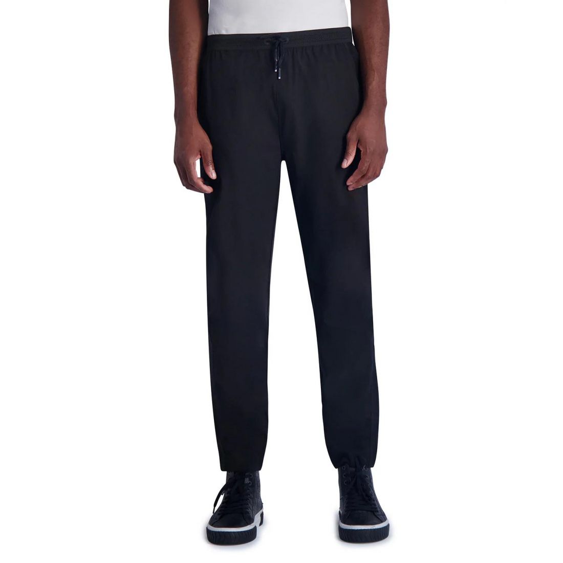 Karl lagerfeld paris - Pantalon 'Stretch Nylon Track Pant With Mesh Inserts' pour Hommes