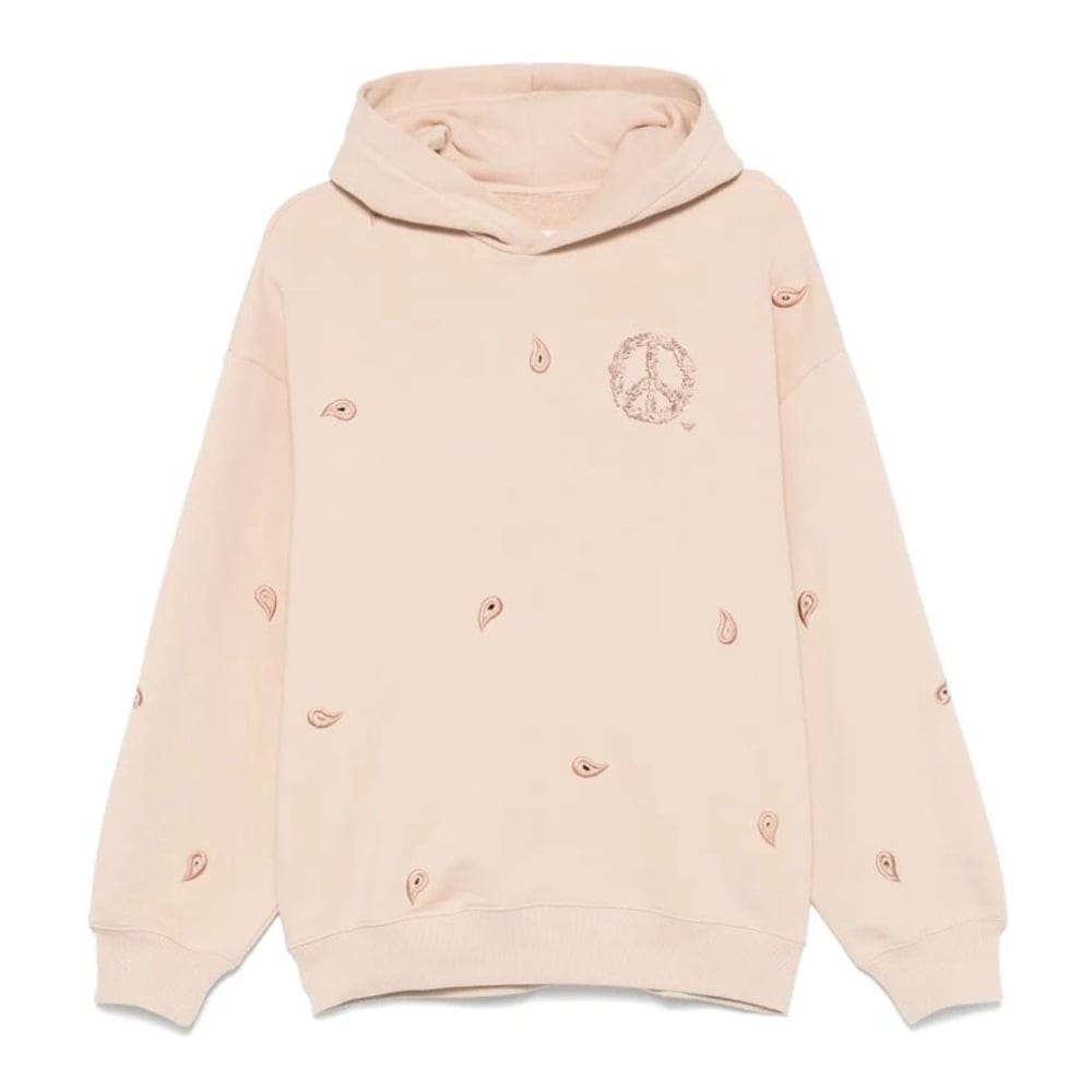 Emporio armani - Sweatshirt à capuche  'Peace Sign-Embroidered' pour Hommes