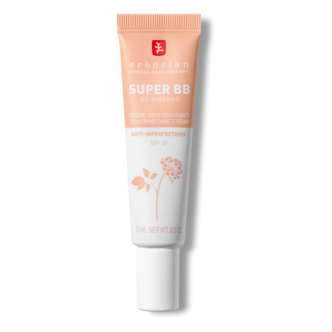 Erborian - Super BB - BB Crème Couvrante Anti-Imperfections Couvrante Sans Effet De Matière - Clair 15 ml