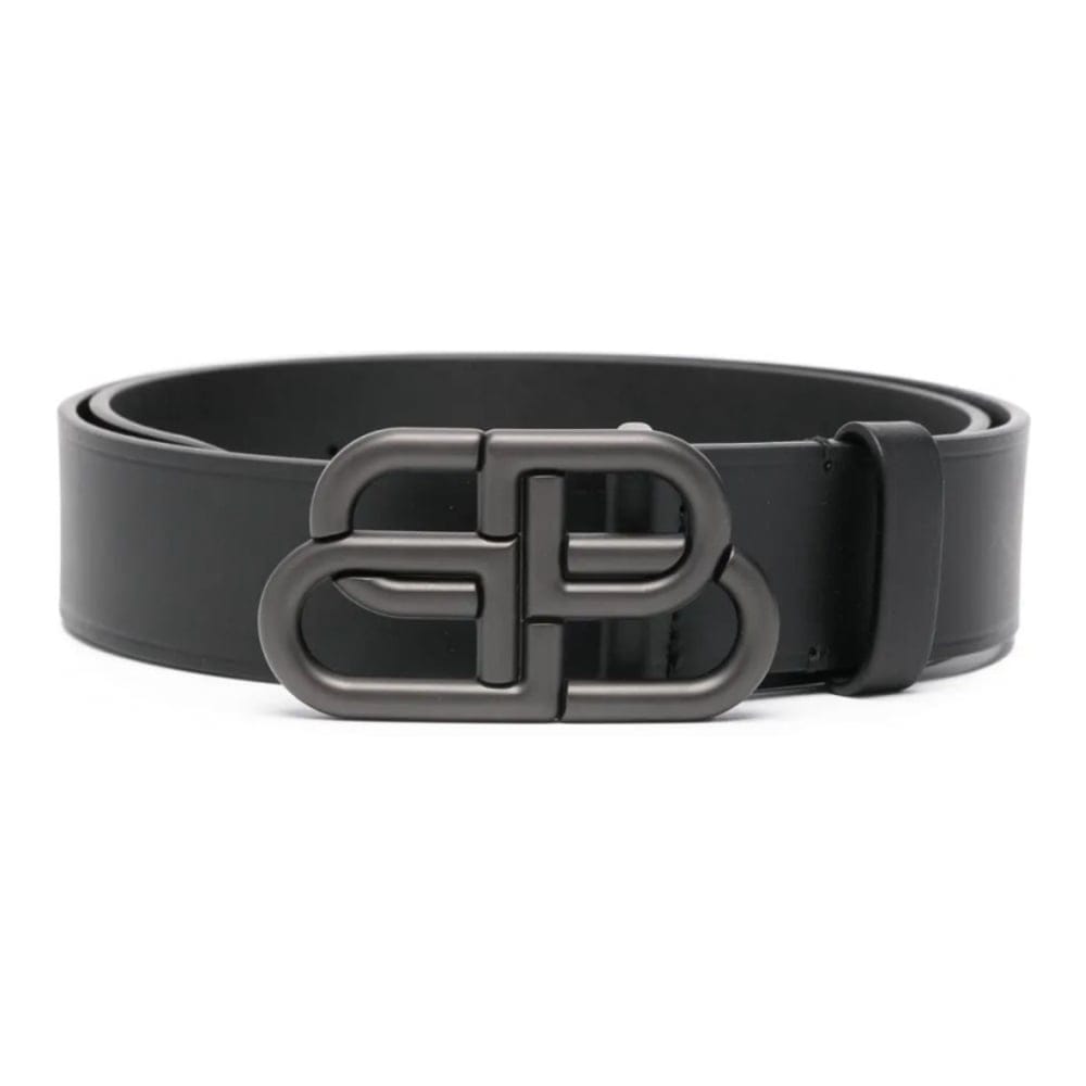 Balenciaga - Ceinture 'BB Logo-Buckle' pour Hommes