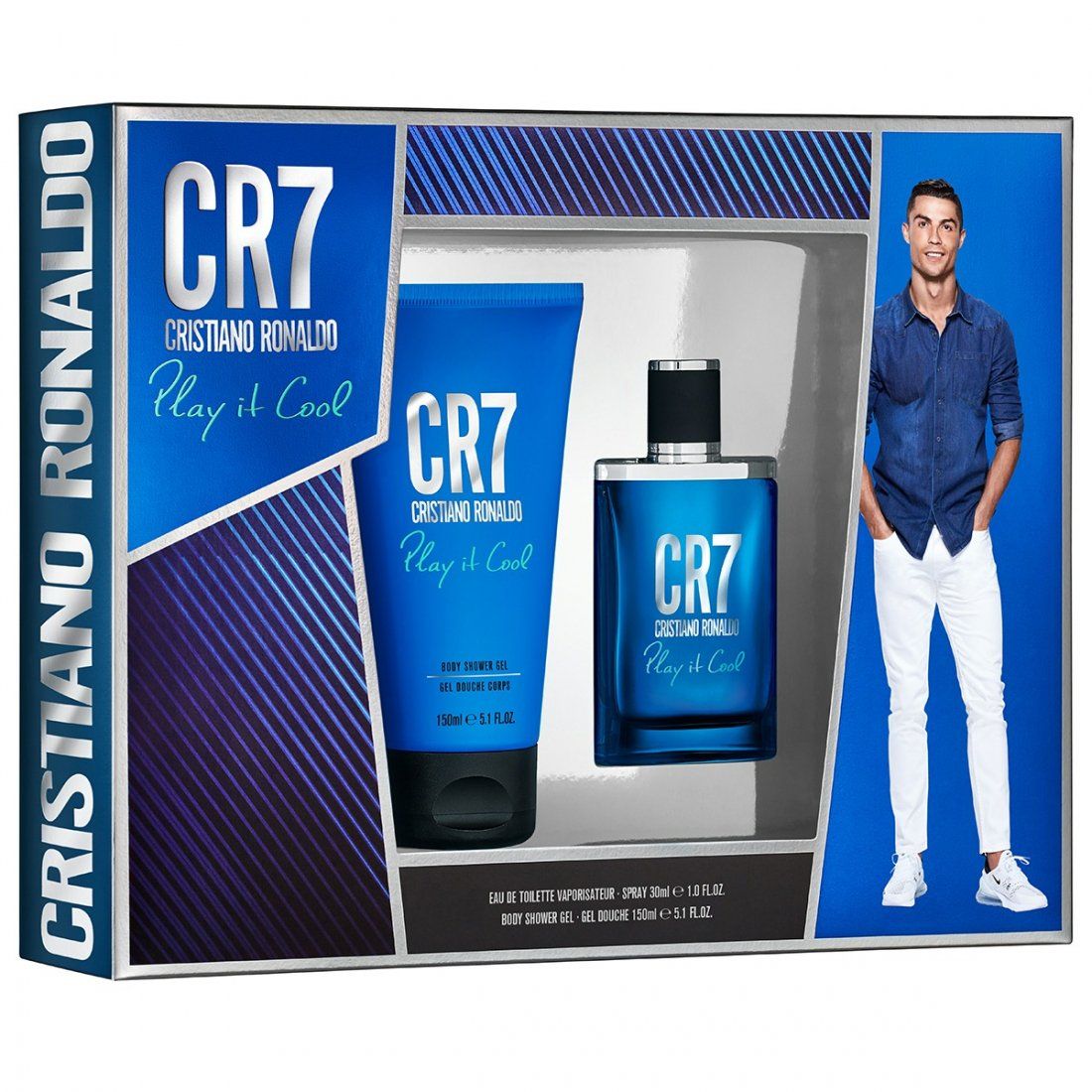 Cristiano ronaldo - Coffret de parfum 'CR7 Play It Cool' - 2 Pièces