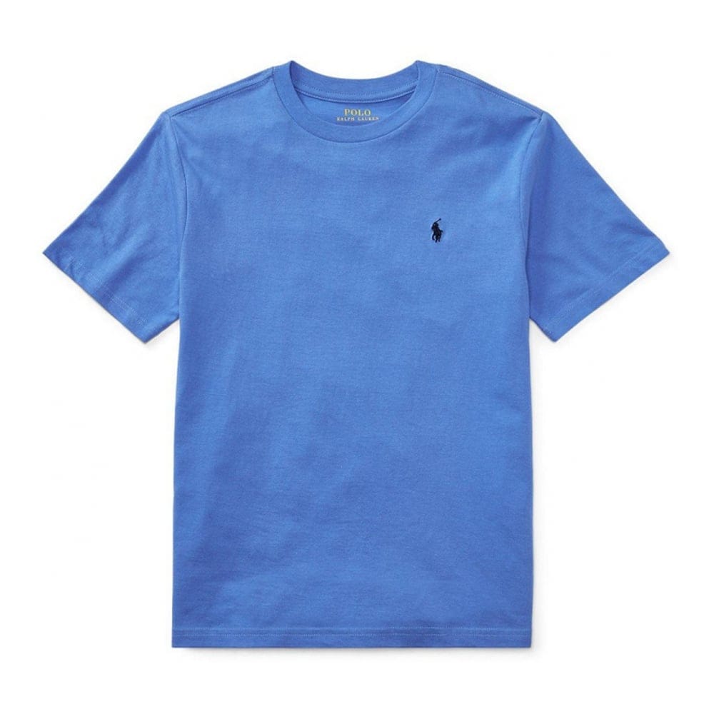 Polo ralph lauren - 'Cotton Jersey Crewneck T-Shirt' pour Grands garçons